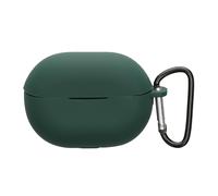 kwmobile Housse pour écouteurs Compatible avec Huawei Freebuds Pro 4 - Coque de Protection en Silicone - Vert foncé