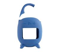 Housse de Protection pour JBL Clip 5 Enceinte Coque en Silicone Souple CLIP5 Organisateur Audio Extérieur Manchon de Protection Anti-Rayures et Anti-Chute (Blue)