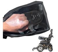 Housse de protection pour joystick de fauteuil roulant électrique, housse d'accoudoir de fauteuil roulant pour personnes âgées handicapées, tissu Oxford imperméable et durable, panneau de commande