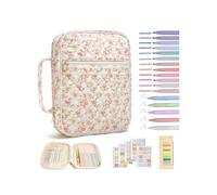 Housse de Protection pour La Bible,grand coffret Bible avec poignée robuste, kit d'étude biblique, protège-bible avec poche et marque-page pour filles
