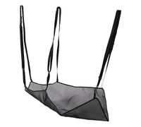 Housse de protection pour le ventre du cheval - Filet noir - Filet anti-mouches pour cheval - Protection de poitrine durable