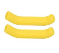 Housse de protection pour levier de frein de vélo en silicone antidérapant et étanche (jaune)