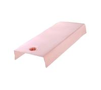 Housse de protection pour lit de massage spa avec trou pour le visage 80 x 200 cm Lavable en machine Rose 80 x 200 cm