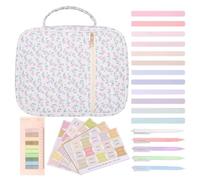 Housse de protection pour livre - Organiseur anti-poussière - Sac de protection de livre avec grande capacité pour fournitures d'apprentissage - Pour grand-mère, adultes, amoureux, famille, amis, mère