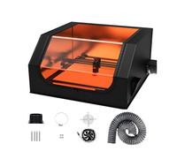 Housse de protection pour machine à graver avec fonction de ventilation, fabriquée à partir de tissu Oxford pour réduire la poussière et le bruit, housse anti-poussière pliable pour coupe-lumière