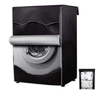 Housse de protection pour machine à laver à chargement par l’avant - Imperméable, Résistante à la poussière XL(60x64x85CM) Noir