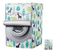 Housse de protection pour machine à laver à chargement par l’avant - Imperméable, Résistante à la poussière M (60 x 53 x 85 cm). M（60x53x85CM) vert forêt