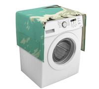Housse de protection pour machine à laver avec poches de rangement - Motif chèvre - 137,9 x 52,1 cm - Pour réfrigérateur et cuisine