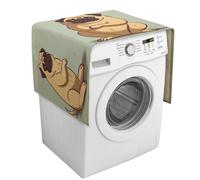 Housse de protection pour machine à laver avec poches de rangement pour lave-linge et sèche-linge, 137,9 x 52,1 cm, pour réfrigérateur, cuisine, décoration d'intérieur