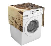 Housse de protection pour machine à laver avec poches de rangement pour lave-linge, sèche-linge, 137,9 x 52,1 cm, pour réfrigérateur, cuisine, décoration d'intérieur