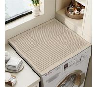 Housse De Protection Pour Machine à Laver Top Tapis De Dessus De Machine Laver Couverture Pour Machine Laveuse Ou SéCheuse Cuisine RéFrigéRateur Et Four à Micro-Ondes Mat (Color 1,40x50cm)