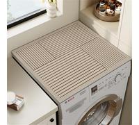 Housse De Protection Pour Machine à Laver Top Tapis De Dessus De Machine Laver Couverture Pour Machine Laveuse Ou SéCheuse Cuisine RéFrigéRateur Et Four à Micro-Ondes Mat (Color 2,60x60cm)