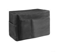 Housse de protection pour machines à coudre fabriquée en tissu Oxford 600D robuste, résistant à l'eau et à la poussière, avec une poignée de transport pour une utilisation facile et pliable pour