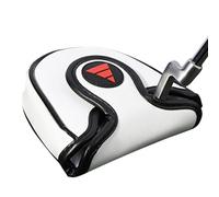 Housse de protection pour maillet de golf - 15 x 15 x 7 cm en cuir PU avec fermeture magnétique, protection brillante propre | Parfait pour les débutants et les amateurs d'identification, de rangement