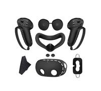 Housse de Protection pour Manette VR Shell Cover Étui en Silicone VR Protection Du Visage Protection de L'Objectif pour Meta Quest 3S Accessoires A