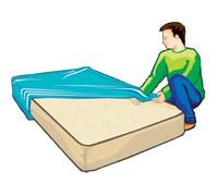 Housse de protection pour matelas Mottez