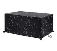 Housse de Protection pour Meubles de Jardin 190 x 120 x 100 cm, imperméable, Coupe-Vent, résistante à l'hiver et aux UV, rectangulaire, Plusieurs Tailles, Oxford 420D, pour Meubles de Jardin