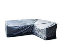 Maypole Housse de canapé d'angle en Forme de L côté Gauche 260 cm Oxford 600D résistant à l'eau avec Doublure en PVC