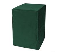 Housse de protection pour meubles d'extérieur en tissu Oxford 210D, imperméable, résistante aux UV, grande protection de chaise empilable pour terrasse, jardin, barbecue, grill en vert, 68 x 68 x 72