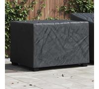 Housse de protection pour meubles - Noir uni - 110 x 84 x 70 cm - Tissu Oxford 210D - Convient à tous les styles d'intérieur et protège les meubles de différentes influences météorologiques