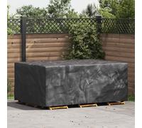 Housse de protection pour meubles - Noir uni - 230 x 165 x 80 cm - 210D - Résistant aux intempéries - Imperméable - Coupe-vent - Respirant - Pour jardin, terrasse, balcon, groupe de salon, canapé