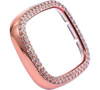 Housse de protection pour montre connectée 3/Sense, boîtier de rechange trempé dans un boîtier de montre or rose à double rangée, élégant