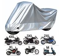 Housse de protection pour moto, vélo, scooter, imperméable, anti-poussière, anti-UV, protection solaire, pour l'extérieur et l'intérieur L 130X230CM