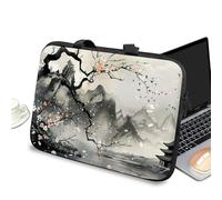 Housse de protection pour ordinateur portable 13" avec poignée et fermeture éclair, mallette de transport pour tablette, ordinateur portable, mallette, sac fourre-tout portable pour homme et femme