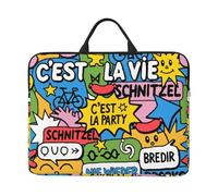 Housse de protection pour ordinateur portable 14" - Résistante aux chocs - Motif dessin animé A - Pour MacBook Pro 14/Dell/HP EliteBook 840