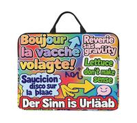 Housse de protection pour ordinateur portable 14" - Résistante aux chocs - Motif dessin animé G - Pour MacBook Pro 14/Dell/HP EliteBook 840