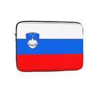 Housse de protection pour ordinateur portable 15" avec drapeau de la Slovénie - Indispensable pour les déplacements professionnels et au bureau