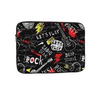 Housse de Protection pour Ordinateur Portable 15 Pouces Music Rock, Compatible avec Air, pour Hommes, Femmes, étudiants.