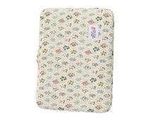Housse de protection pour ordinateur portable - 35,6 cm - Ajustement précis - Pour femme, organiseur floral pour les trajets à l'école, la salle d'étude, les voyages, l'intérieur et l'extérieur