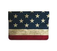 Housse de protection pour ordinateur portable de 13", motif drapeau américain, housse de protection bouffante pour ordinateur portable Apple Mac Pro/MacBook Air 13" 2022-2018, étanche