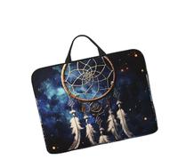 Housse de protection pour ordinateur portable de 14", légère, imperméable, résistante aux chocs, souple, motif attrape-rêves, housse de voyage avec poignée pour ordinateur portable de 13 à 14" (13-14