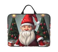 Housse de protection pour ordinateur portable de 35,6 cm, motif nain de Noël traditionnel