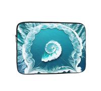 Housse de protection pour ordinateur portable, durable, résistante aux chocs, adaptée pour MacBook, HP, ASUS, Dell, Lenovo, Acer et autres pochettes intérieures pour ordinateur portable, motif mer