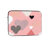 Housse de protection pour ordinateur portable, durable, résistante aux chocs, convient pour MacBook, HP, ASUS, Dell, Lenovo, Acer et autres ordinateurs portables, motif abstrait d'amour
