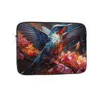 Housse de protection pour ordinateur portable, durable, résistante aux chocs, convient pour MacBook, HP, Asus/Dell, Lenovo, Acer et autres pochettes intérieures pour ordinateur portable, motif colibri