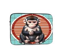 Housse de protection pour ordinateur portable, durable, résistante aux chocs, convient pour MacBook, HP, ASUS, Dell, Lenovo, Acer et autres pochettes intérieures pour ordinateur portable, motif singe