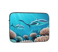 Housse de protection pour ordinateur portable, durable, résistante aux chocs, convient pour MacBook, HP, ASUS, Dell, Lenovo, Acer et autres ordinateurs portables, baleines des mers profondes