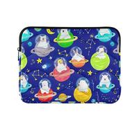 Housse de protection pour ordinateur portable - Motif animaux mignons - Planète bleue - Étui fin pour ordinateur portable - Pour tablette - Accessoires universels pour ordinateur portable Air 13