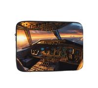 Housse de protection pour ordinateur portable, résistante aux chocs, adaptée pour MacBook, HP, ASUS, Dell, Lenovo, Acer et autres ordinateurs portables, cockpit d'avion