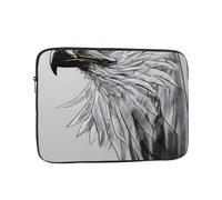 Housse de protection pour ordinateur portable, résistante aux chocs, adaptée pour MacBook, HP, ASUS, Dell, Lenovo, Acer et autres pochettes intérieures pour ordinateur portable Sketching an Eagle