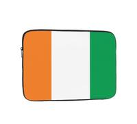 Housse de protection pour ordinateur portable, résistante aux chocs, convient pour MacBook, HP, ASUS, Dell, Lenovo, Acer et autres ordinateurs portables, motif drapeau de la Côte d'Ivoire