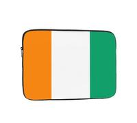 Housse de protection pour ordinateur portable, résistante aux chocs, convient pour MacBook, HP, ASUS, Dell, Lenovo, Acer et autres ordinateurs portables, motif drapeau de la Côte d'Ivoire