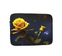 Housse de protection pour ordinateur portable, résistante aux chocs, convient pour MacBook, HP, ASUS, Dell, Lenovo, Acer et autres ordinateurs portables, rose jaune, nuit étoilée