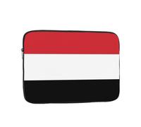 Housse de protection pour ordinateur portable, résistante aux chocs, convient pour MacBook, HP, ASUS, Dell, Lenovo, Acer et autres ordinateurs portables, motif drapeau du Yémen