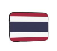 Housse de protection pour ordinateur portable - Résistante aux chocs - Pour MacBook, HP, Asus/Dell, Lenovo, Acer et autres ordinateurs portables - Drapeau de la Thaïlande