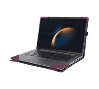 Housse de Protection pour Ordinateur Portable Samsung Galaxy Book3 Pro/Galaxy Book3 Pro 360/Galaxy Book 3 Ultra 16" (Rouge vin)